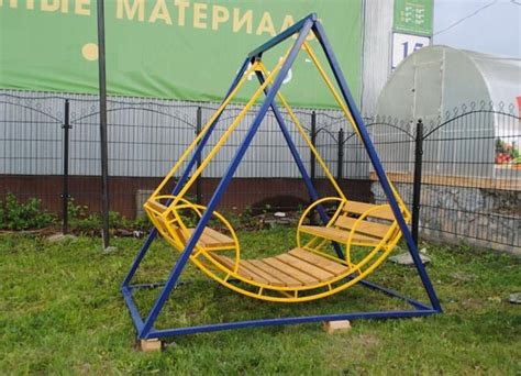 Качели для дачи