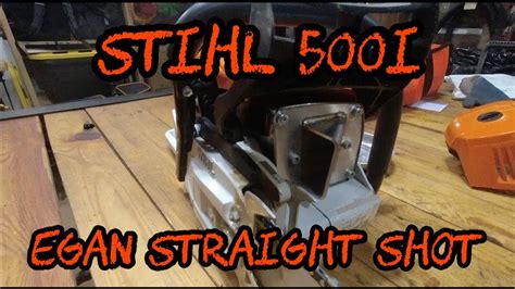 Stihl I With Egan Straight Shot Exhaust Cutting Firewood Youtube