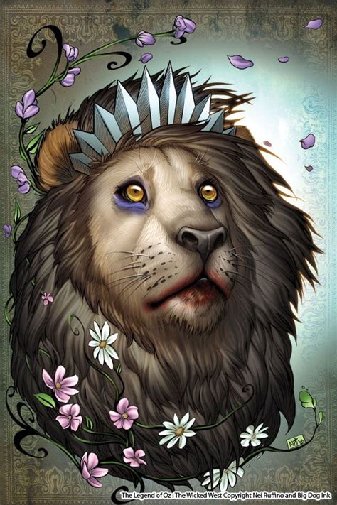 Oz Cowardly Lion Color By Toolkitten On Deviantart Fantasy Art