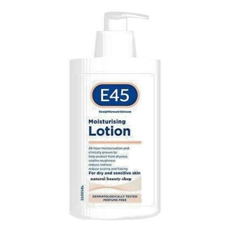 E45 Dermatological Moisturising Body Lotion Pump Dry And Sensitive Skin