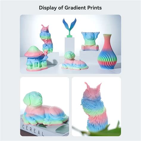 Creality Hyper Pla Gökkuşağı Filament Wild Blossom Long Fiyatı