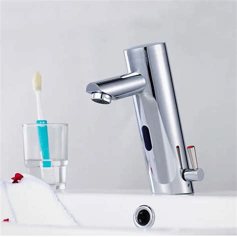 Brass Wash Basin Mixer Hot Cold Water Automatic Faucet 8902 In Basin Faucets From Home
