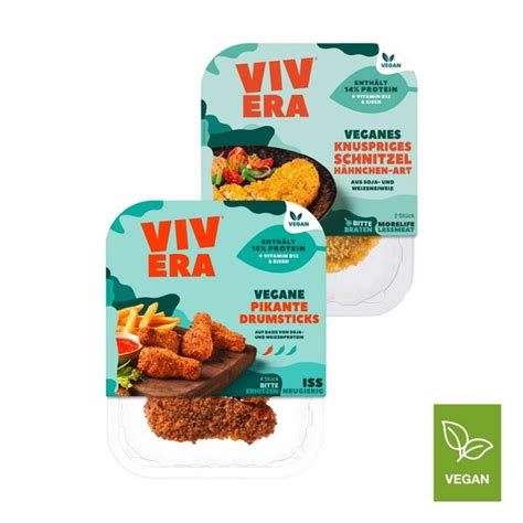 Vivera Veganes Knuspriges Schnitzel H Hnchen Art Je G Schale Oder