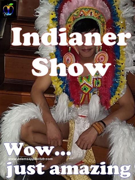 Indianer Show Adams Apple Club Chiang Mai Gay Bar