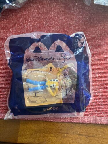 2021 Mcdonalds Walt Disney World 50th Anniversary Happy Meal Toy Woody