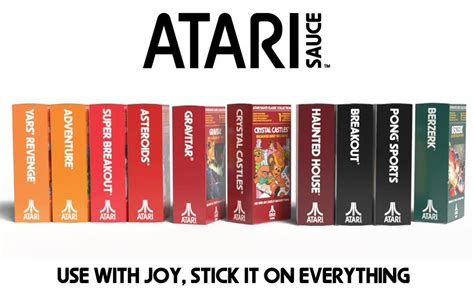 Hot Sauces Inspired By Classic Atari Games