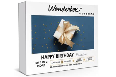 Wonderbox By Go Dream HAPPY BIRTHDAY PASSION 1 Experience Etsy