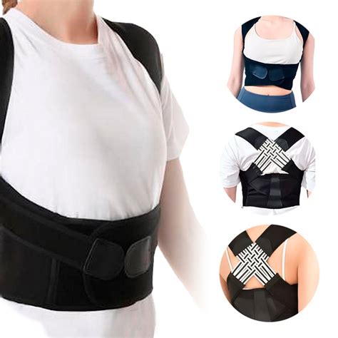 Colete Corretor Postural Ortop Dico Coluna Cervical Alinha Shopee Brasil