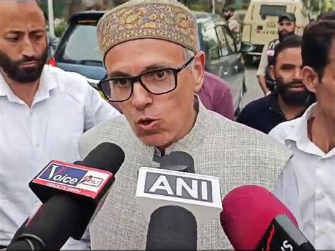 The Plan Will Be Passed In The First Cabinet Meeting Omar Abdullah