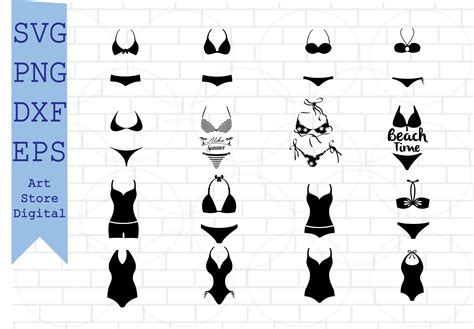 Swimsuit Svg Bikini Svg Bra Svg Grafik Von Artstoredigital Creative