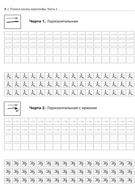Габур А. А. Учимся писать китайские иероглифы. Прописи с упражнениями ...