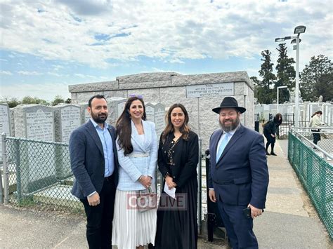 Israeli Minister Visits Ohel, Meets Students in Queens