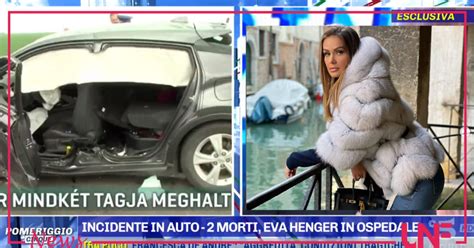 Eva Henger Come Sta Dopo L Incidente Liquido Nella Milza Sar Operata