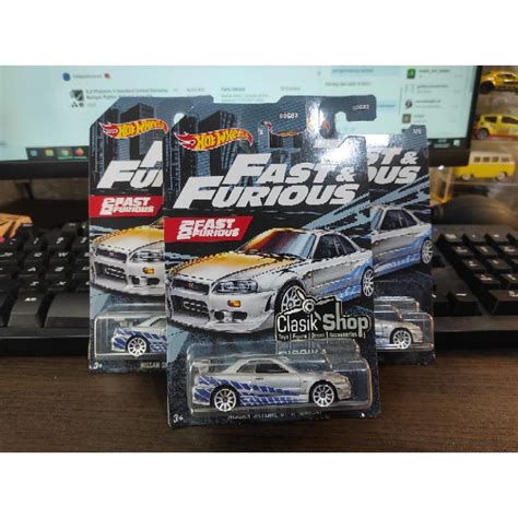 Hot Wheels Nissan Skyline Gt R R Gtr R Pido Y Furioso Nuevo Arival Shopee M Xico