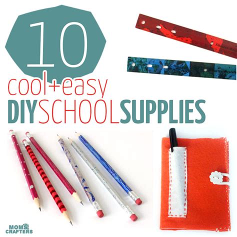 10 Easy DIY School Supplies