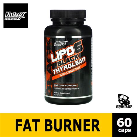 Nutrex Research Lipo Black Thyrolean Fat Burner To Support