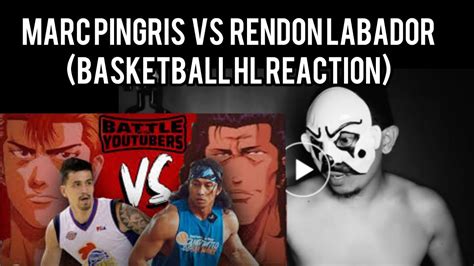 Marc Pingris Vs Rendon Labador Basketball Highlights Reaction Youtube