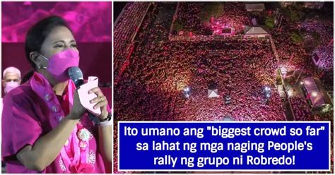 Leni Kiko People S Rally Sa Bacolod Pumalo Sa 70 000 Ang Mga Dumalo