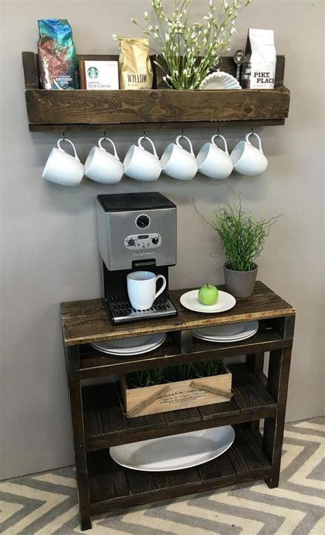 стол для кофемашины | Coffee bars in kitchen, Coffee bar home, Coffee ...