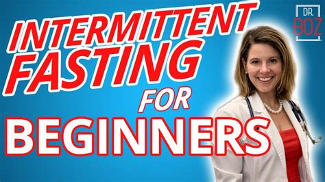 Intermittent Fasting For Beginners Learning To Fast Part 1 Dr Boz Youtube