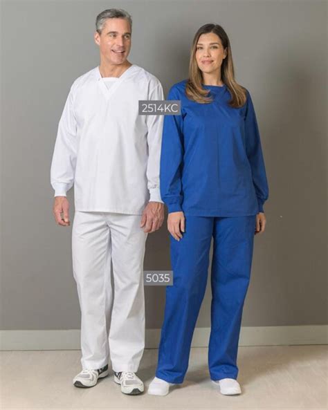 Long Sleeve Scrub Set Premium Uniforms