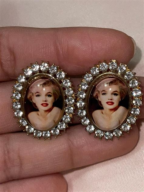 Marilyn Monroe Studs Earrings | Mercari