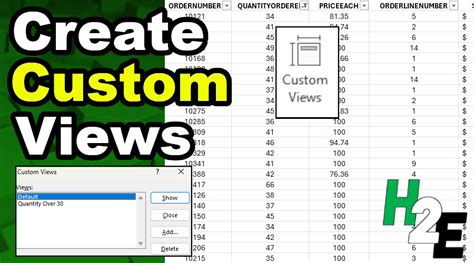 How To Use Custom Views In Excel HowtoExcel Net