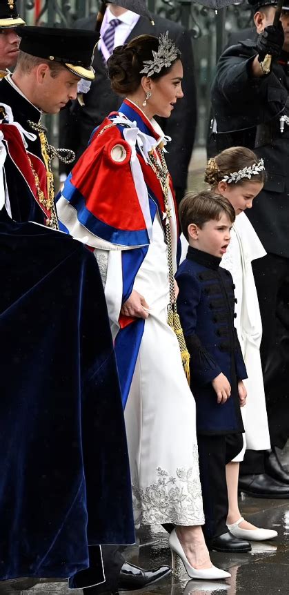 Kate Middleton Looks Regal In An Ivory Alexander McQueen Dress As She