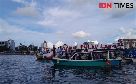 Tolak Keras Reklamasi Pulau Lae Lae Warga Demo Dprd Sulsel