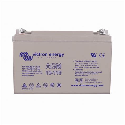 Victron Energy AGM Super Cycle 12V Battery Defender Marine