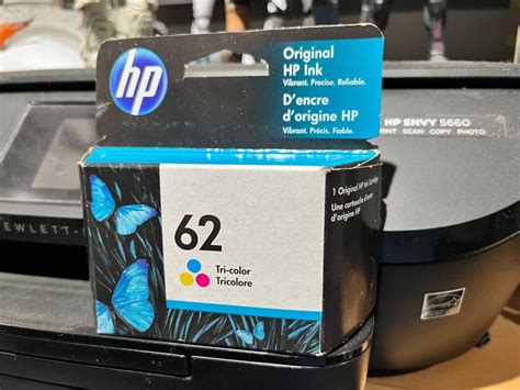 Hp 62 Color Ink Cartridge 62 C2p06an New Genuine August 2022 Expired Ebay