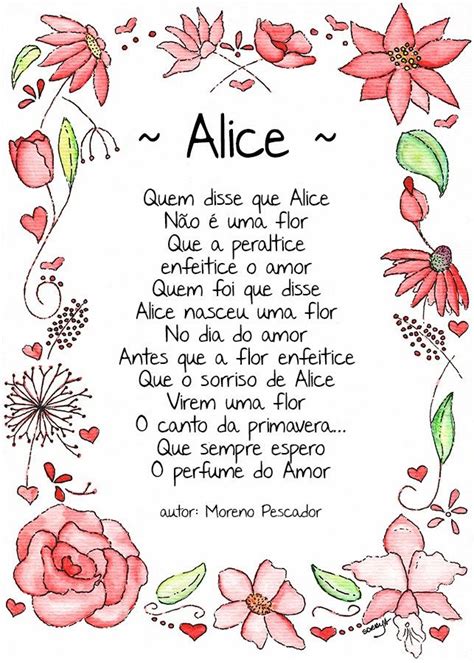 1452 Alice E As Flores Molde Alice No Pais Das Maravilhas