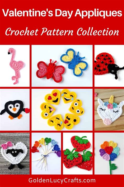 Free Crochet Patterns For Valentine S Day GoldenLucyCrafts