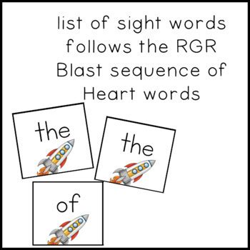 Sight Word Cards by Carlstons Classroom | TPT