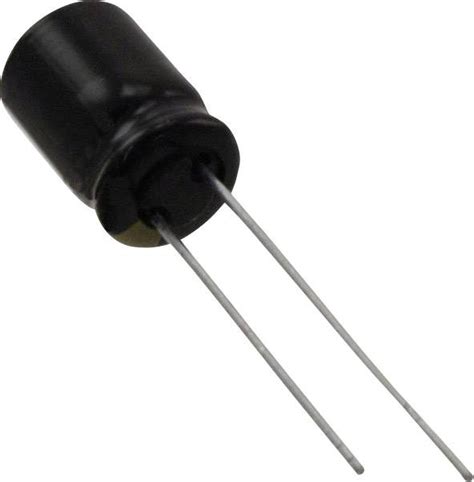 Panasonic Eeu Fm A L Electrolytic Capacitor Radial Lead Mm