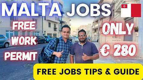 Malta Free Work Permit 2024 How To Get Free Jobs In Malta Best