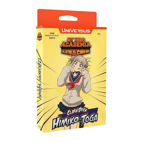 Universus Tcg My Hero Academia Jet Burn Clash Deck Ochaco Uraraka