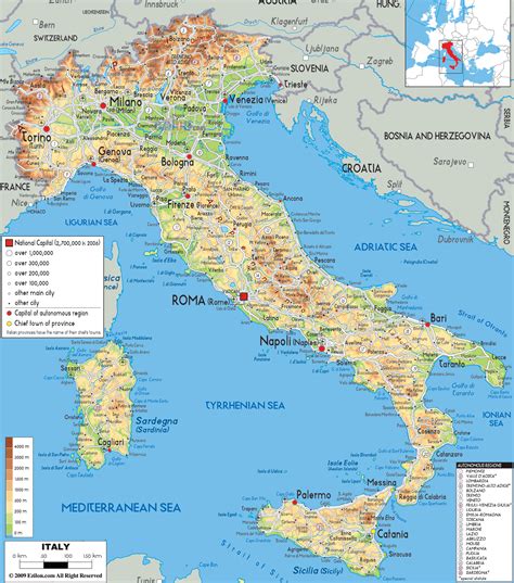 Italy Map - ToursMaps.com