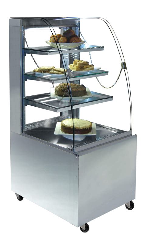 Patisserie Display Fridge Standard Silver Steel 90cm X 60cm X 120cm