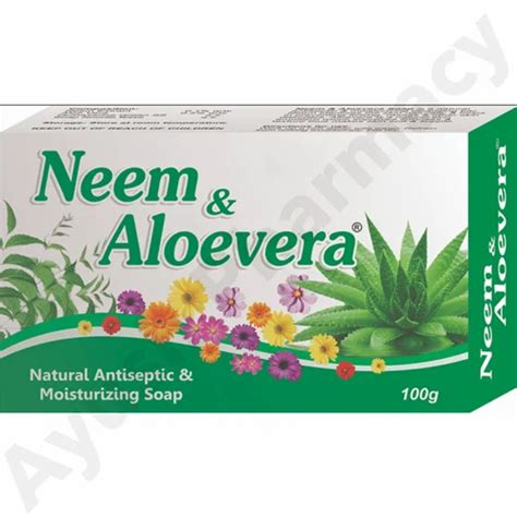 Pil Dermacare Neem Aloevera Soap Natural Antiseptic Moisturizing