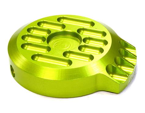 Integy Rc Toy Model Hop Ups C Green Billet Machined Motor Cover For