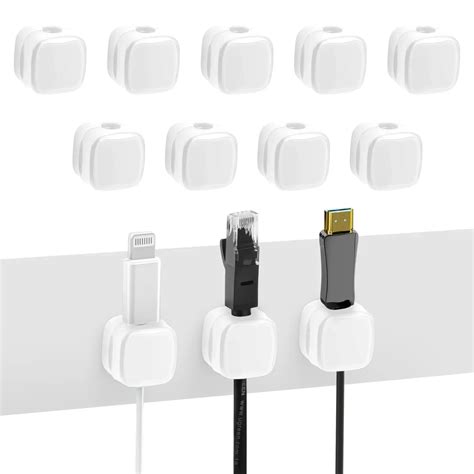 3/6 шт./набор, магнитные зажимы для кабелей | AliExpress