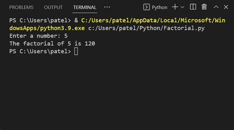 Python Program To Find Factorial Of A Number Using While Loop