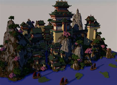 Japanese Castle Minecraft Map