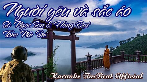 Karaoke Người Yêu Và Sắc Áo Tone Nữ TAS BEAT YouTube