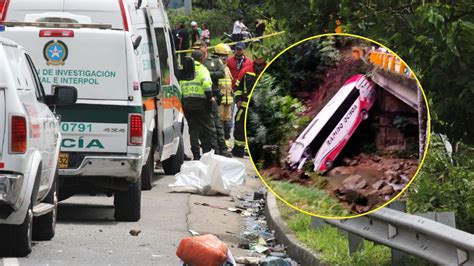 Tragedia En Colombia Autob S Cae Por Un Precipicio Hay Tres Muertos Y