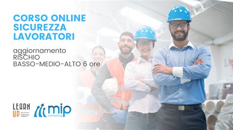 Corso Online Sicurezza Lavoratori Aggiornamento Rischio Basso Medio