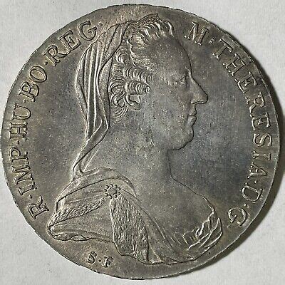 Maria Theresa Thaler Unc Silver Restrike Nr Ebay