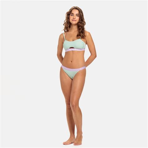 Fila Sanming Bandeau Bikini Silt Green Silt Green FILA Official