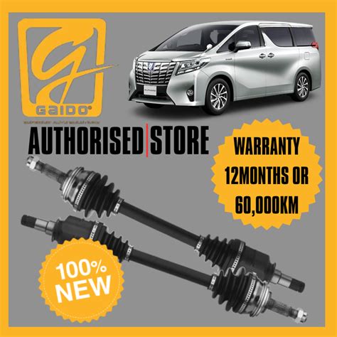 Gaido Drive Shaft Toyota Alphard Vellfire AGH30 2 5 Warranty 1Year